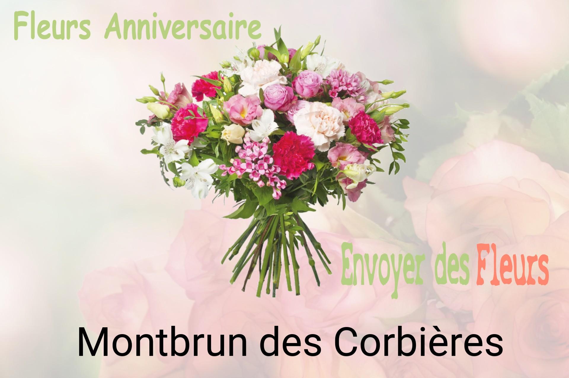 Bouquet de fleurs d’anniversaire livré à Montbrun-des-Corbières