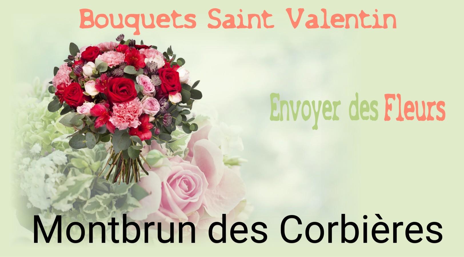 Roses de Saint-Valentin livrées à Montbrun-des-Corbières